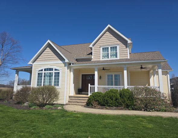 home exterior before siding installation