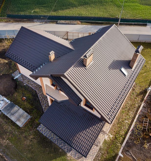 metal roof install