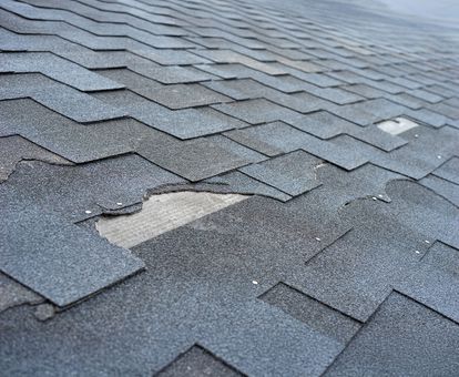 roof damage
