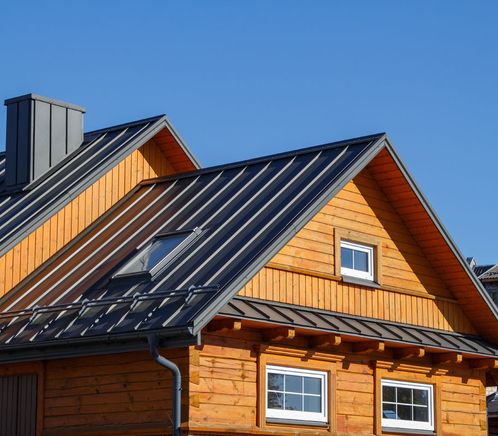 metal roof install